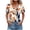 A04, variant on Womens Summer Tops Asymmetrical V-Neck Stylish Printed Button Short Sleeve Shirt