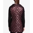 thumbnail image 3 of Calvin Klein Performance Veste de Marche Matelassée à Losanges pour Femme P Violet, 3 of 5