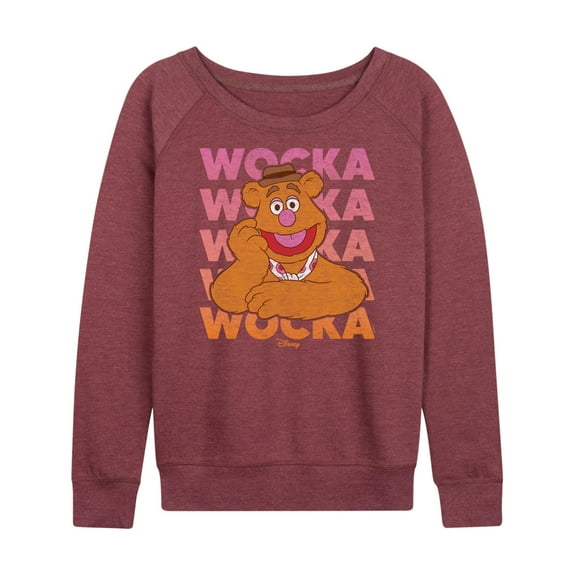 Muppets - Wocka Wocka - Women's Lightweight French Terry Long Sleeve Shirt