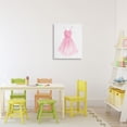 thumbnail image 2 of Stupell Industries Pink Ballerina Dress Canvas Wall Art, design by Camila Juncos, 20 x 16, 2 of 7