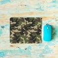 thumbnail image 2 of Camouflage Pattern Square Non Slip Rubber Base Mousepad Green Brown Black Texture Mouse Pads for Computers Laptop Office Desk Accessories Mouse pad 9.5x7.9 Inch, 2 of 5