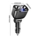 thumbnail image 3 of onlyliua ¡ ¡Ofertas Prime Day Hoy 2024! Cargador de Teléfono para Automóvil Cargador Rápido Uno para Dos Autos Puerto de Carga Usb con Orificio de Alimentación Cargador de Automóvil Acuado para Carga, 3 of 6