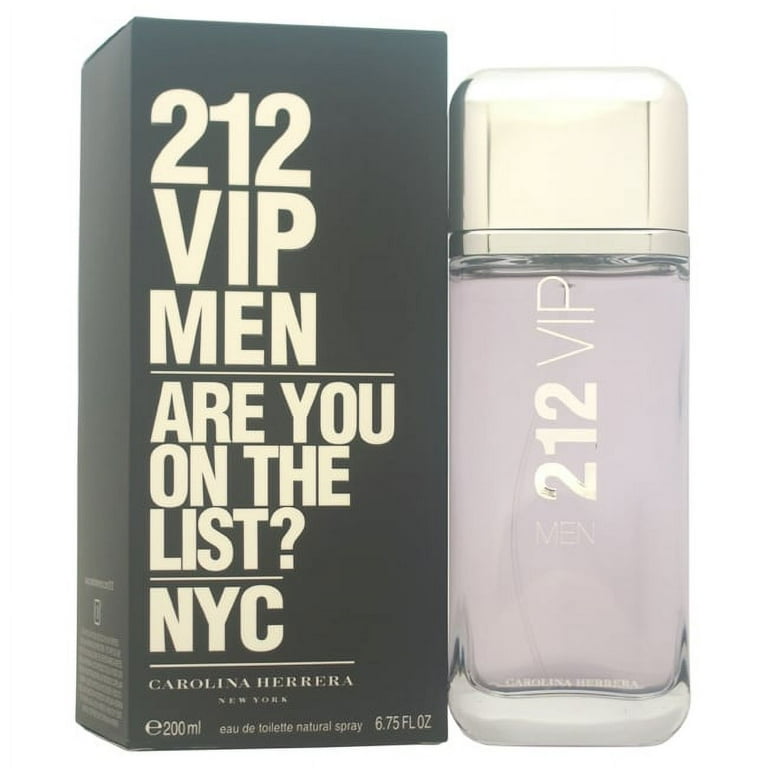 Free Shipping 212 VIP Men by Carolina Herrera 6.75 oz EDT Spray Walmart