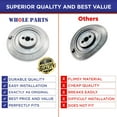 thumbnail image 6 of Whole Parts Range Burner Base with Ignitor Part# 003322-040 - Replacement & Compatible with Some Viking Burners or Ranges, 6 of 6