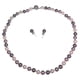 thumbnail image 1 of Set 2 Piezas Collar y Aretes Perla de Mallorca 8mm 45cm | Lilas, 1 of 5