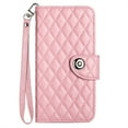 thumbnail image 6 of Allytechgroup Wallet Case for Samsung Galaxy A36 5G with Card Cash Slots, Luxury Premium PU Leather Kickstand Shoulder Strap Lanyard Shockproof Anti-Fall Full Body Protective Flip Shell, Pink, 6 of 8
