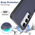 thumbnail image 5 of XCRS Samsung Galaxy A55 Galaxy A35 Étui Double Couche Comm Robuste, Ultra Résistant, Étui Souple, 5 of 5