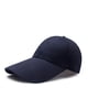thumbnail image 1 of Xiao Hua Gorra de béisbol ajustable de color sólido para hombres y mujeres con ala extra larga y correa diagonal de 11 cm (azul oscuro), 1 of 5