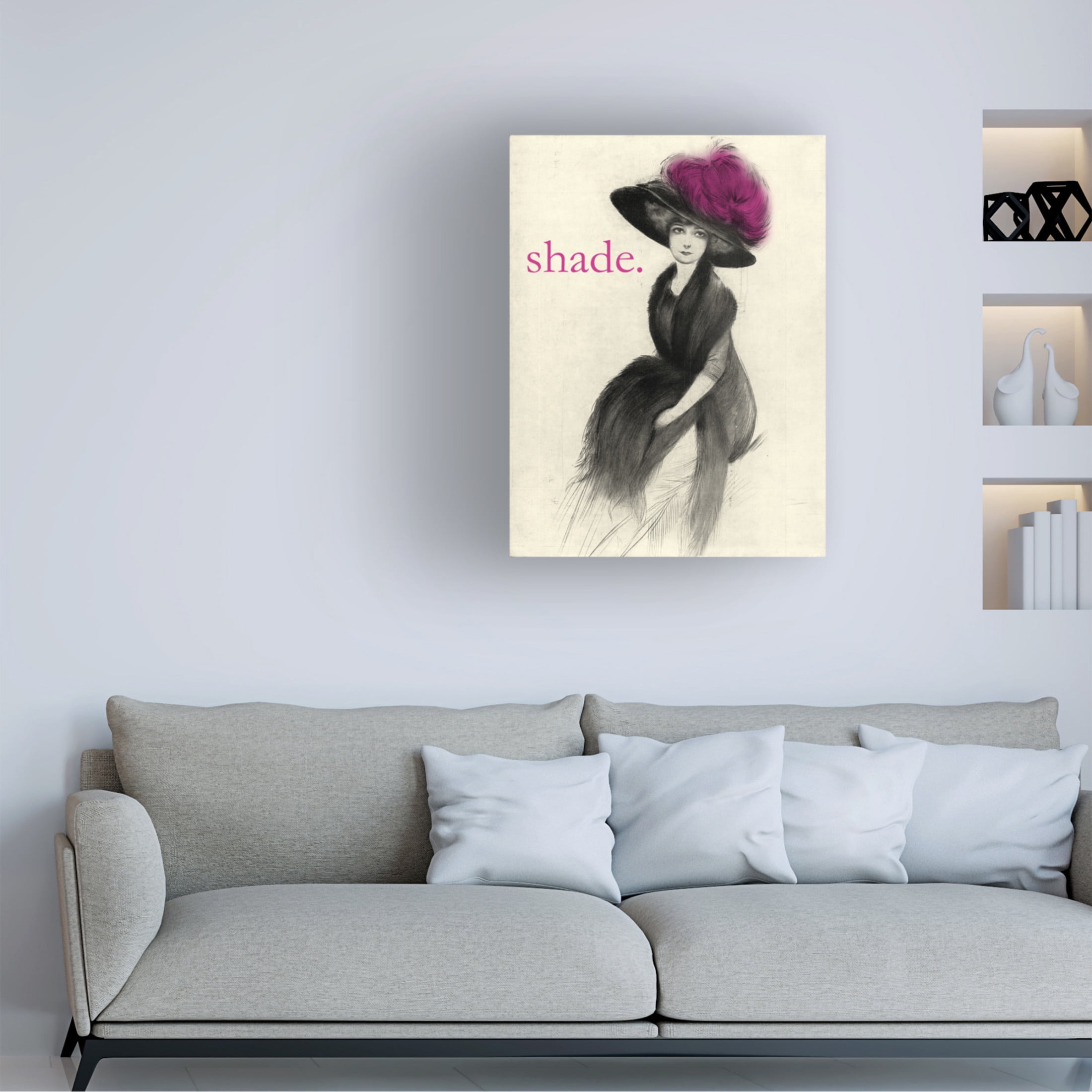 Trademark Fine Art Vision Studio  Shade Canvas Wall Art