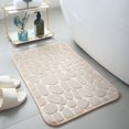 thumbnail image 2 of Alfombrilla para inodoro, alfombrilla absorbente para puerta de baño, alfombrilla antideslizante de secado rápido para inodoro, alfombrilla de vellón coral para puerta de inodoro, 2 of 6