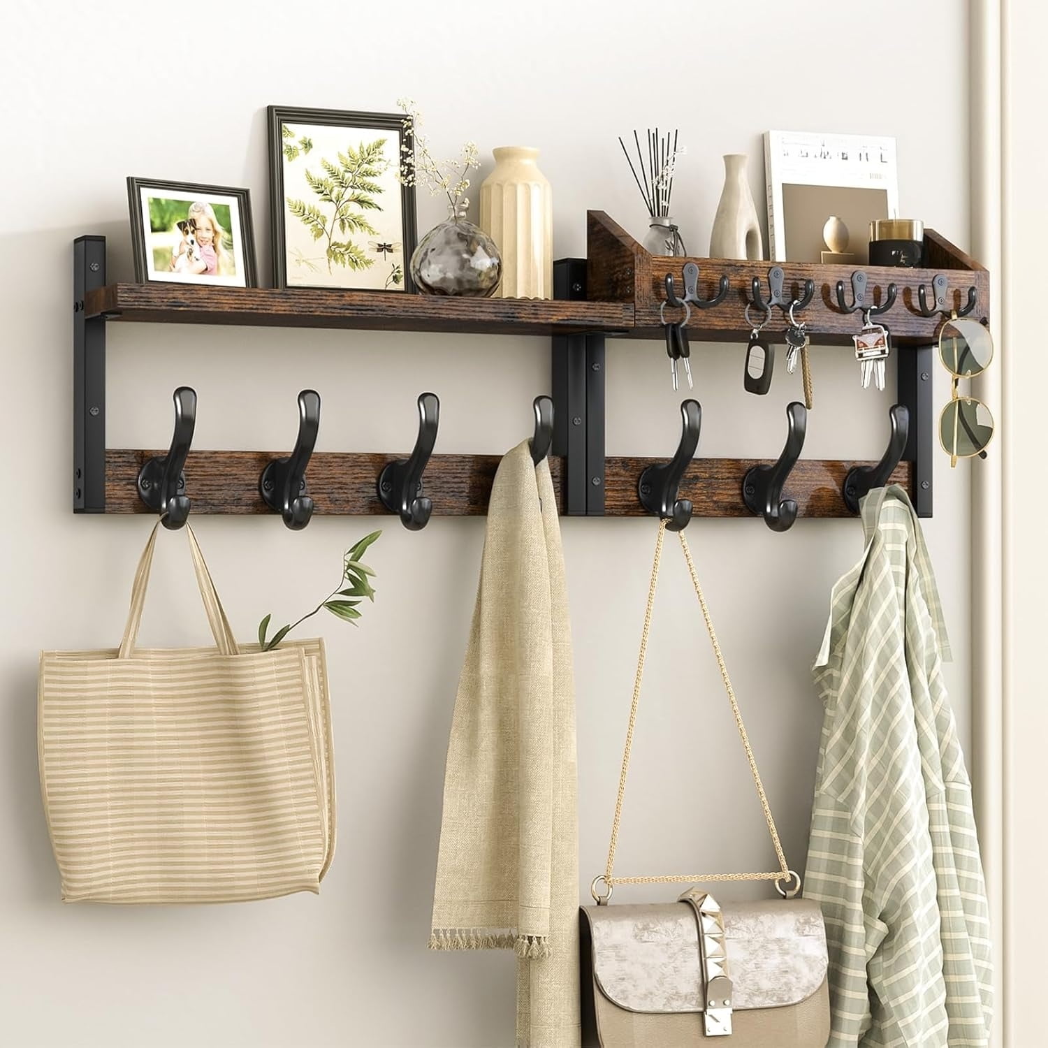 George Nelson Hang It Small Multi-Color Wall Coat Rack - Walmart.com