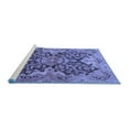 thumbnail image 2 of Ahgly Company Machine Washable Indoor Rectangle Oriental Blue Traditional Area Rugs, 8' x 12', 2 of 4