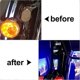 thumbnail image 5 of 1Pair Motorcycle ABS Antenna Hole Plug Filler Cover For Harley Davidson Road Street Glide King FLHR Chrome/Glossy Black, 5 of 5