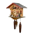 thumbnail image 3 of Quartz Cuckoo Clock Swiss house with music TU 449 QM HZZG, 3 of 5