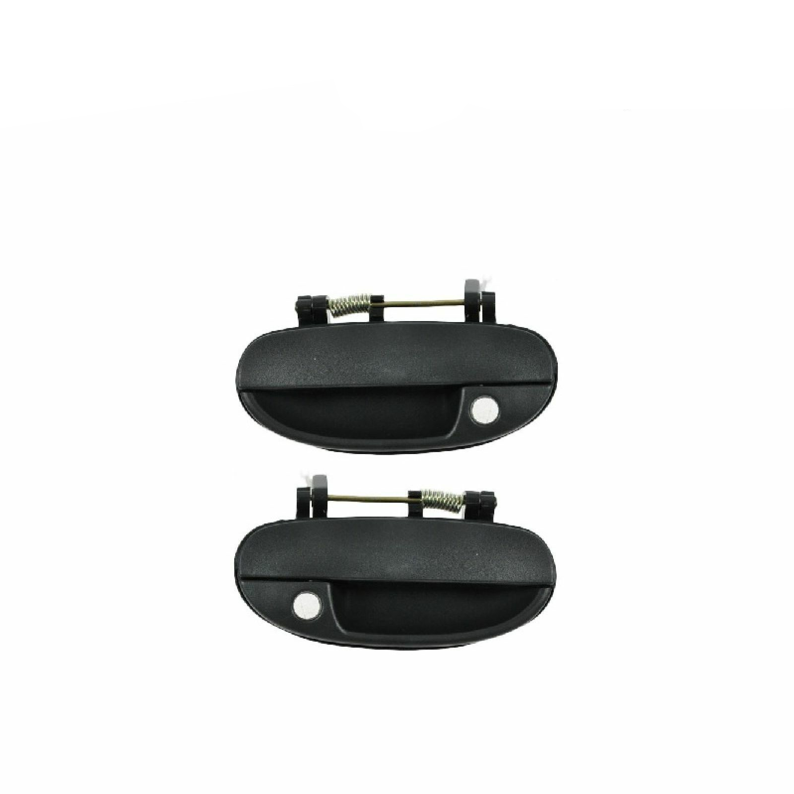 Chrome & Black Exterior Door Handle Set For 1992-2011 Ford Crown Vic & Mercury Grand Marquis