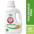 thumbnail image 2 of ARM & HAMMER Sensitive Skin Hypoallergenic Liquid Laundry Detergent 50 fl oz - 2 count, 2 of 5