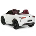 thumbnail image 5 of Patiojoy Lexus Licensed Electric Kids Ride on Car with Remote Control White, 5 of 5