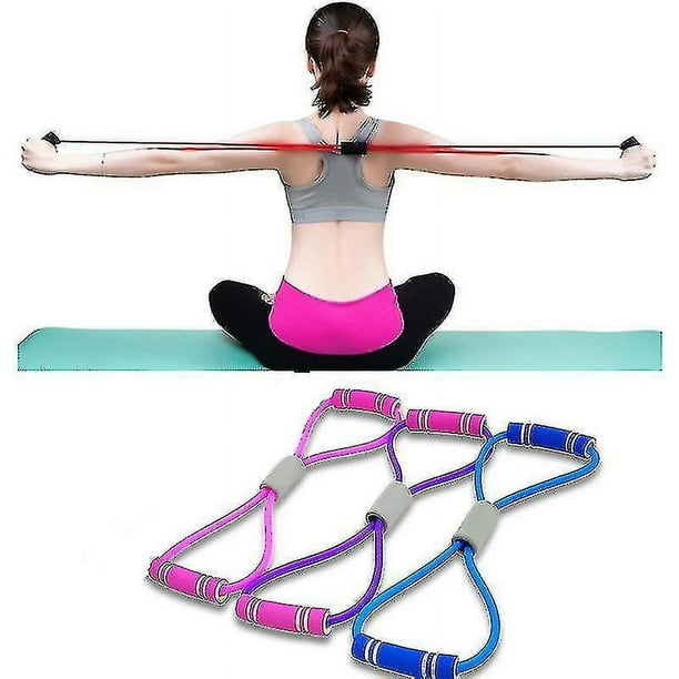 Pilates Ejercicios Brazos Elastico Banda Elastica Banda