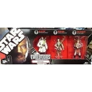 Star Wars Evolutions The Jedi Legacy Action Figure 3-Pack Hasbro 2008