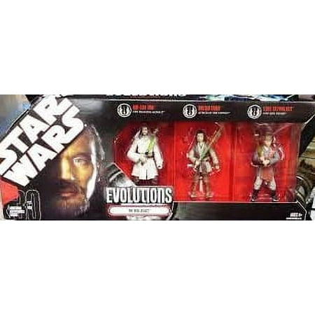 Star Wars Evolutions The Jedi Legacy Action Figure 3-Pack Hasbro 2008