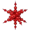 thumbnail image 1 of Vickerman 39 Pouces Or Brillant, Flocon de Neige Radical Pailleté, 1 of 4