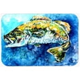 thumbnail image 1 of Carolines Treasures MW1210LCB Bobby Bass Glass Cutting Board, Large, 1 of 2