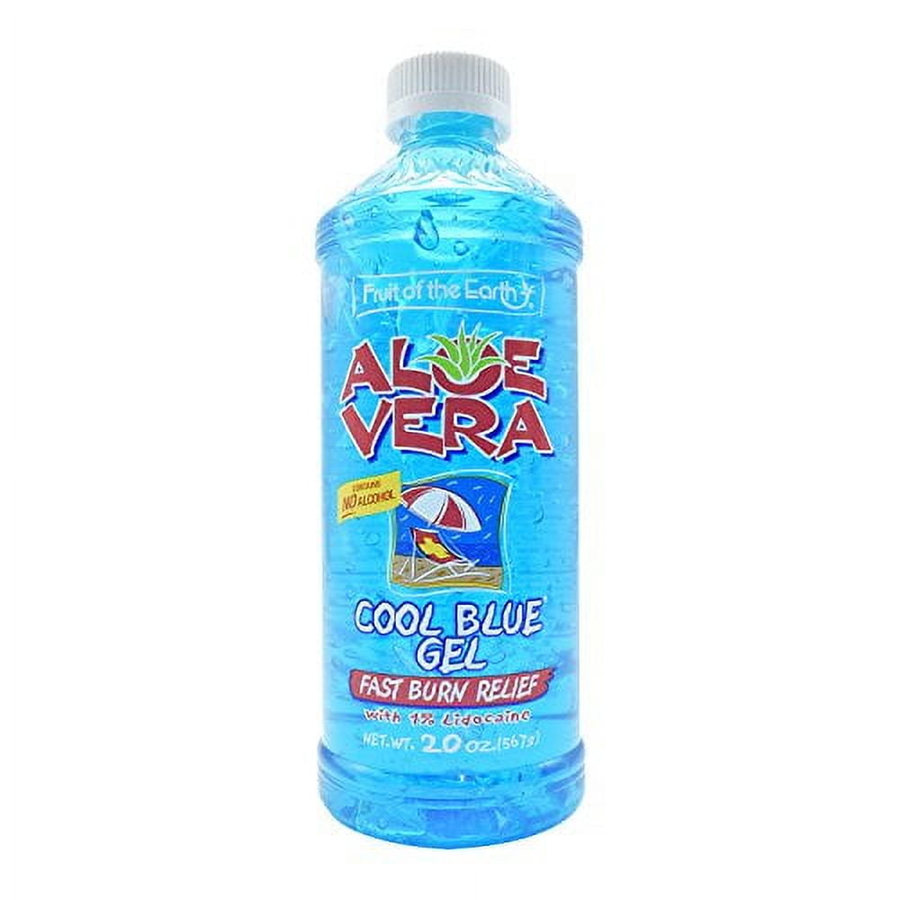 Hawaiian Blend Aloe Vera Cooling Gel 8oz - Body Alo Sunburn Relief for  Damaged Skin - Walmart.com
