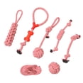 thumbnail image 2 of CBFFDC Dog Grinding Toy 7Pcs Interactive Dog Training Toy Set Cleaning Molar Toys Pet Rope Toy Pet Supplies, 2 of 6