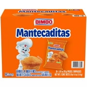 Bimbo Mantecaditas Bite Sized Vanilla Muffins 2.47 Ounce (Pack of 20)