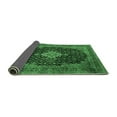 thumbnail image 2 of Ahgly Company Indoor Rectangle Medallion Emerald Green Traditional Area Rugs, 2' x 4', 2 of 4