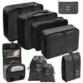 thumbnail image 3 of CHUANK 9-Piece Set of Large Capacity Travel Pack Cubes  Lightweight Travel Luggage Organizers - Portable Clothes Storage Bags - Easygoing Casual Travel Bags - Made of Polyester, 3 of 7