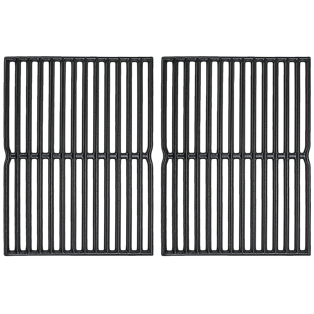 Hisencn Parrillas De Cocción De 15 Pulgadas Para Weber Spirit 200 Series - E/S 200 Y 210 Con Panel De Control Lateral Genesis Silver A Spirit 500 Parrillas De Hierro Fundido Para Weber 7522 7523 7521