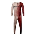 thumbnail image 4 of toraway Autumn Mens Suits Slim Fit Men's Drop Print Two Piece Suit XXXL, 4 of 4