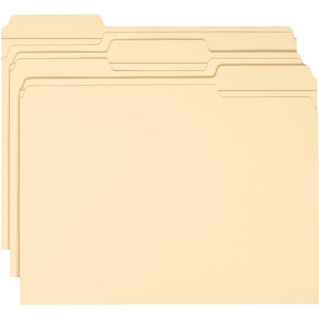 - Smead, SMD10314, Top-Tab Water Resistant File Folders, 100 / Box, Manila