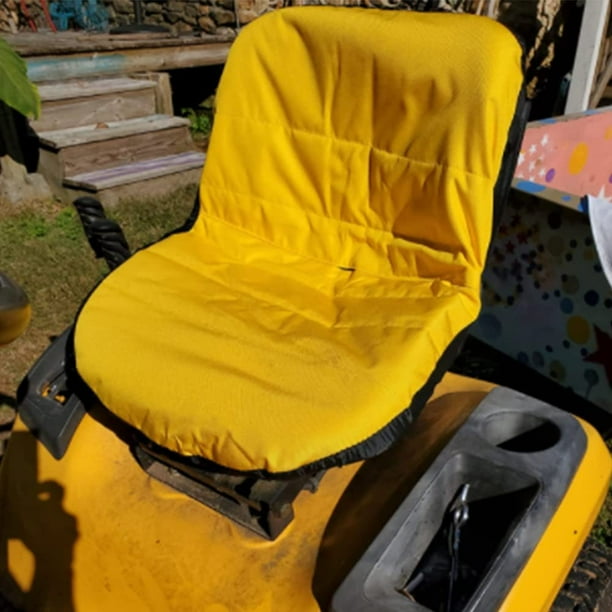Waterproof tractor seat cover universal for lawn mowers and tractors up to 35.5 cm