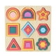 thumbnail image 2 of Tablero de rompecabezas geométrico de madera | Bloques de construcción de formas | Juguete didáctico de matemáticas | Juego de aprendizaje temprano para niños y niñas | Juguetes STEM de iluminación, 2 of 5