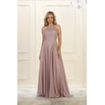 thumbnail image 2 of Juniors Womens Bridesmaid Long Classy Dress, 2 of 9