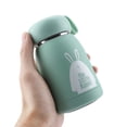 thumbnail image 4 of Mini Water Bottle, 320ml Portable Stainless Steel Cute  Pattern Vacuum Cup Mug Cup Water Bottle for Toddlers Girls Boys Indoor and Outdoor, 4 of 7