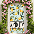 thumbnail image 4 of Floral Design Welcome Lemon Theme Banner for Home Decor Wall Decoration Summer Outdoor Party, 4 of 7