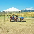 thumbnail image 2 of Coleman Light and Fast 10 x 10 Feet Instant Sun Shelter, White Canopy, 2 of 5