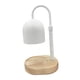 thumbnail image 1 of Lámpara calentadora de velas, derretidor de velas, adaptador estadounidense, altura ajustable de 11 a 14 pulgadas, lámpara de mesa para escritorio y dormitorio. Blanco, 1 of 9