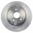 thumbnail image 4 of TRQ Front Brake Rotors Set Vented Fits Select 2019-2021 Subaru Forester, 4 of 5