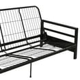 DHP Miles Metal Futon Frame, Black