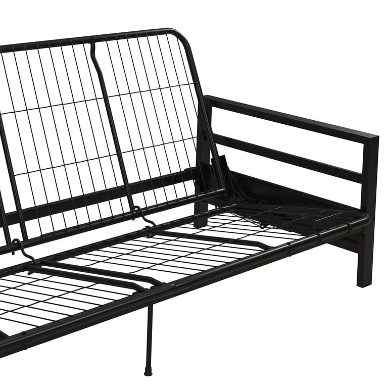 DHP Miles Metal Futon Frame Black