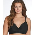 thumbnail image 2 of BALI Black Swirl Comfort Revolution Seamless No Wire Bra, US 40D, UK 40D, NWOT, 2 of 4