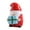 C, variant on Holiday Decor Matoen Christmas Table Decoration Miniature Figurines, Mini Resin Santa Decoration Christmas Gift