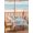 White Blue, variant on Easter Outdoor Tablecloth - 60x120 Inch Rectangle Dining Table Cover, Country Spring Bunny Eggs Botanicals Wooden Plank Waterproof Outdoor Table Cloth with Umbrella Hole & Zipper for Picnic/Patio