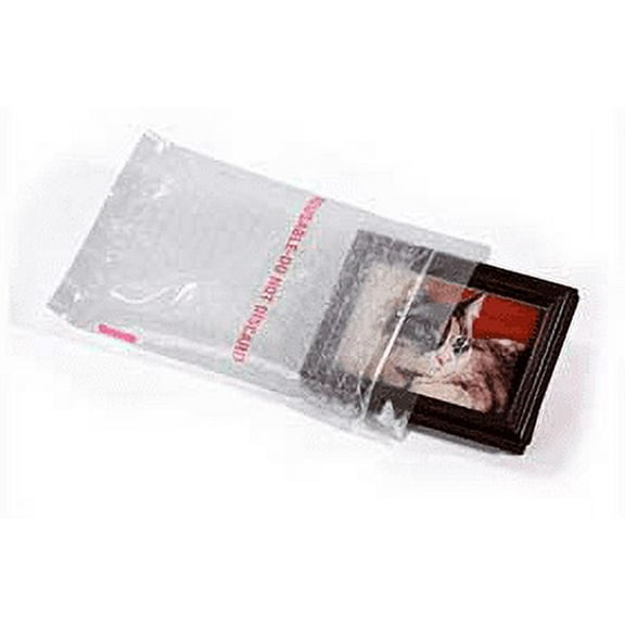 3 Mil Zip Top Bubble Bags, 8W X 10L, Poly w 3/16" Bubbles - Pack of 50 Bags