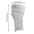 thumbnail image 2 of Nmnitkp Gloves Knitted Arm Warmers Gloves Winter Long Fingerless Gloves Thumb Hole Gloves Mittens for Women and Men, Arm Warmers Fingerless Gloves, Premium Open Finger Cable Knit Warm Winter Sleeve, 2 of 6