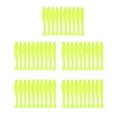 thumbnail image 1 of 50PCS 5cm Soft Plastic Fishing Lures T tail Grub Worm Baits Fish Tackle Accessory Yellow, 1 of 9